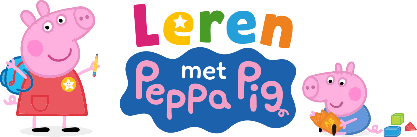 Leren met Peppa-logo