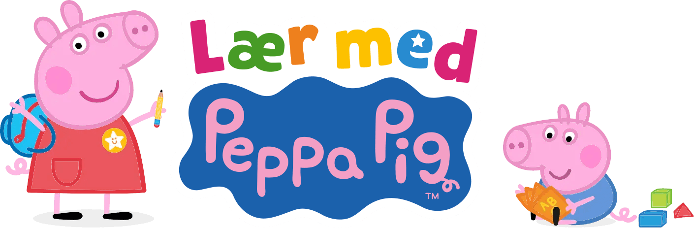 Lær med Peppa Gris-logo