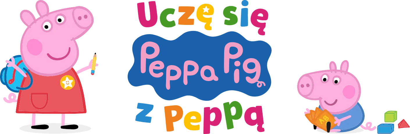 Logo Nauka ze Świnką Peppą